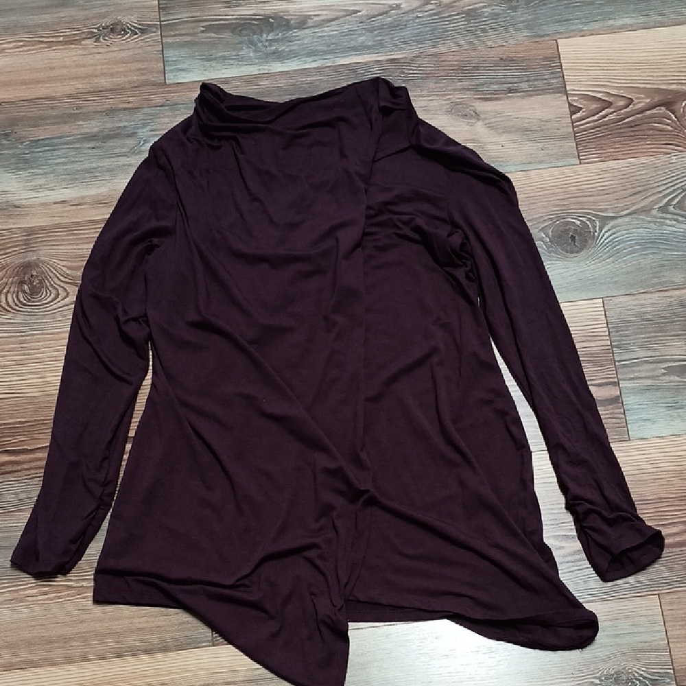 Tē Verde Women's Long Sleeve Top - Dark Purple